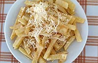 Εστιατόριο Ωραία Σίφνος - Πατάτες τηγανιτές με τυρί