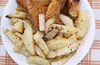 Εστιατόριο Ωραία Σίφνος - Κοτόπουλο με πατάτες φούρνου